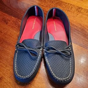 New Tommy Hilfiger Navy Loafers Size 10